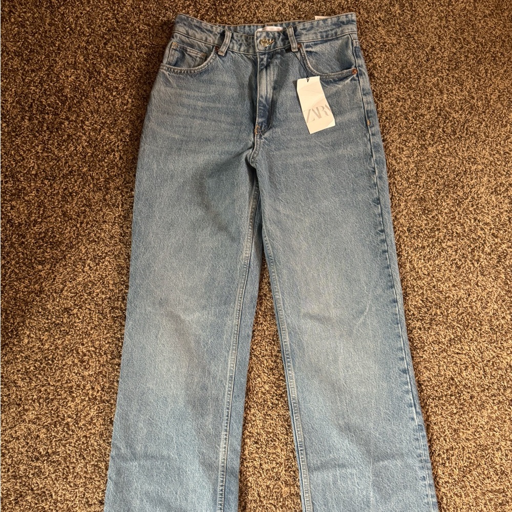 Zara wide leg jeans